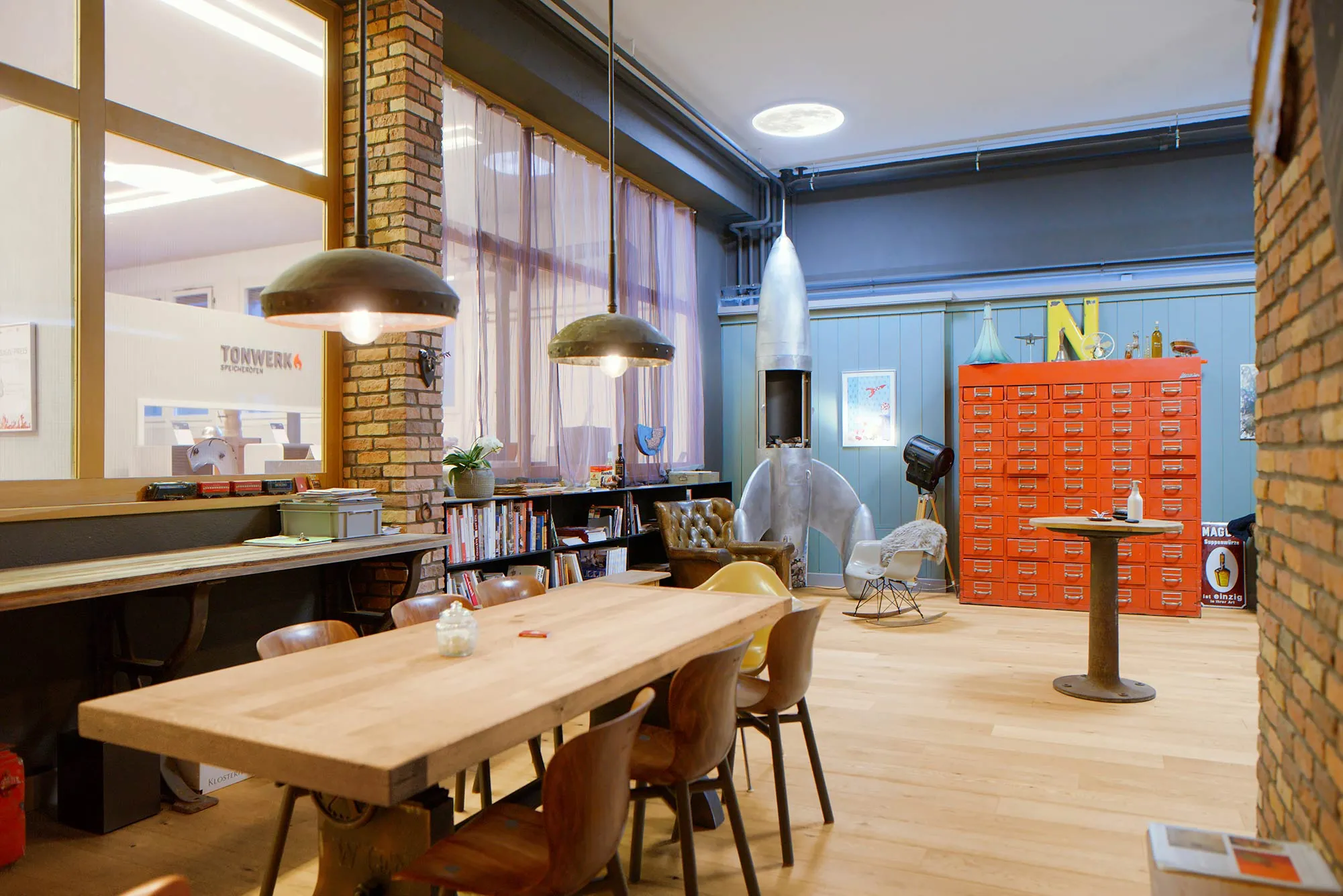 Ofenladen Innenansicht