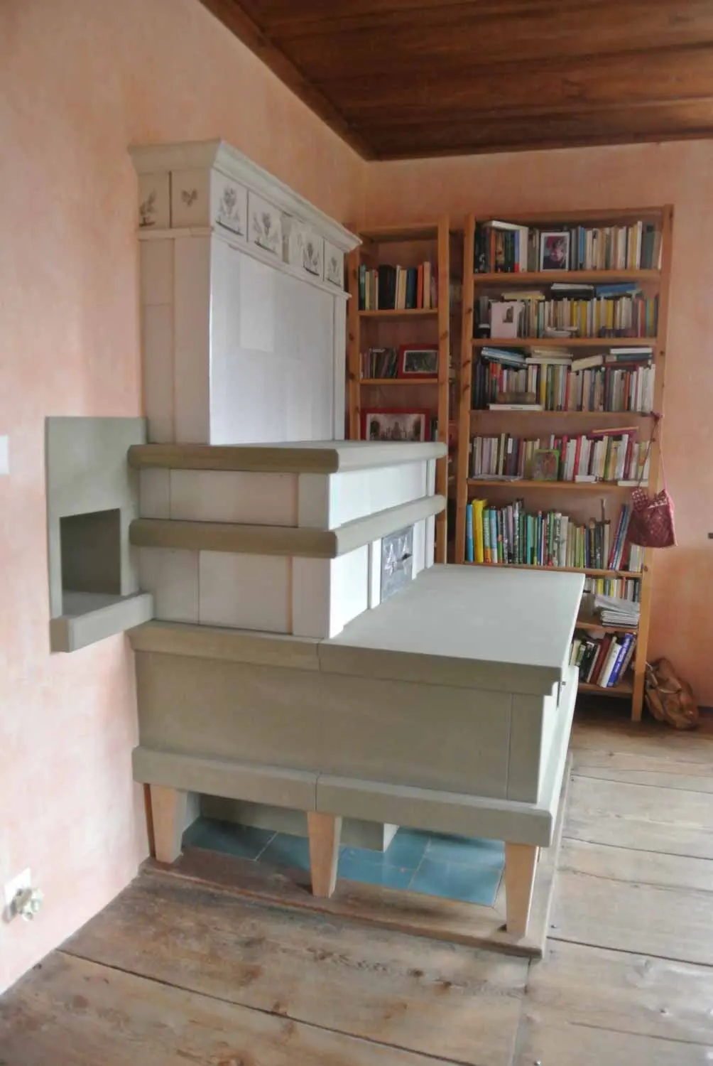 Cheminée mit Naturstein